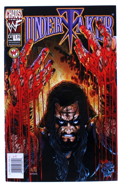 WWF (World Wrestling Federation) Undertaker Comic No. 6 von Chaos! Comics